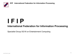 IFIP SG16