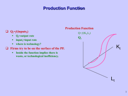 Production Function - National Bureau of Economic Research