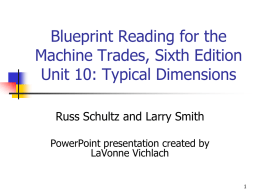 Blueprint Reading for the Machine Trades, Sixth Edition