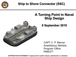 Ship to Shore Connector (SSC)