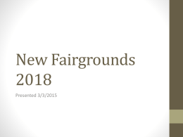 New Fairground 2018