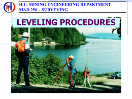 451-102 Introduction to Surveying (BPD)