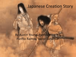 Japanese Creation Story