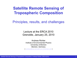 Nitrogen Oxides in the Troposphere