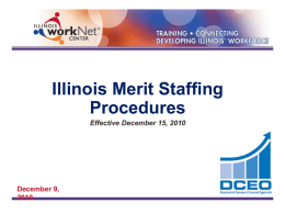 Merit Staffing PowerPoint 12-09