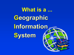 What is a GIS? - About IGRE | IGRE
