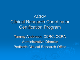 Hampton Roads Clinical Research Professionals