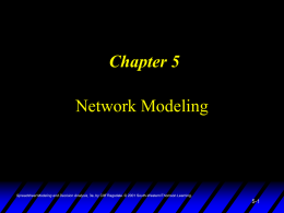 Spreadsheet Modeling & Decision Analysis: