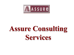 Assure Consulting Services Pvt