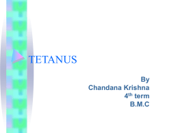 Tetanus-chandana