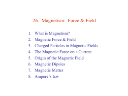 20. Electric Charge, Force, & Field