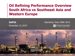 North and South American Fuels Refinery Performance Analysis