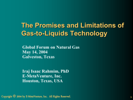 The Promises and Limitations of Gas-to