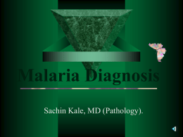 [ Malaria Diagnosis]