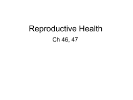 Reproductive Health - Imperial Valley College