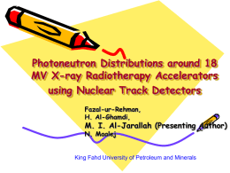 Photoneutron Distributions around 18 MV X