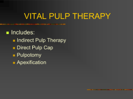 VITAL PULP THERAPY - TOP Recommended Websites