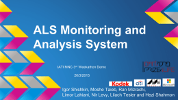 ALS Monitoring and Analysis System