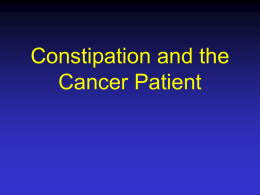 Constipation - Palliative.info