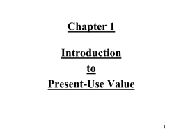 Chapter 1 Introduction to Present