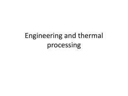 Thermal Processing - Rutgers University