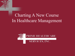 Charting A New Course In Healthcare