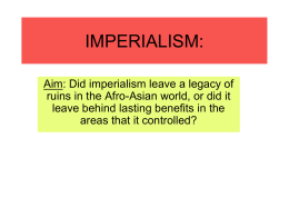 Imperialism_2 - Townsend Harris High School