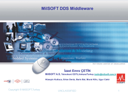 DDS Automatic Code Generator - MilSOFT Software Technologies