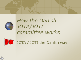 How the Danish committee works