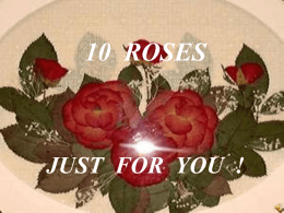 10 ROSES JUST FOR YOU