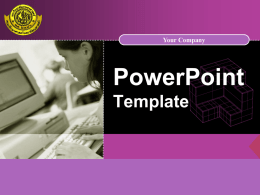 PowerPoint Template - Kasetsart University
