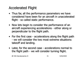 AE 301 Aerodynamics I