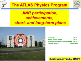 Pre-assembly schedule. Barrel assembly schedule