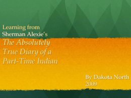 On Sherman Alexie’s The Absolutely True Diary of a Part