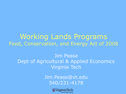 Food, Conservation, and Energy (FCE) Act of 2008