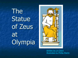 Statue of Zeus at Olympia (7 wonders of the ancient world