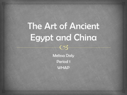 The Art of Ancient Egypt and China