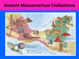 The Olmec, 1500 BCE – 400 BCE