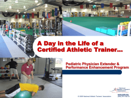 A Day In the Life of an Certified Athletic Trainer&hellip;