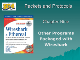 Packets and Protocols