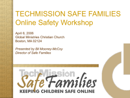 Online Safety Workshop for Parents