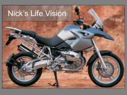 Nick’s Life Vision - Dallas Theological Seminary