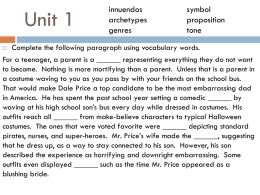 Vocabulary 8 Help and Improvement