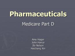 Pharmaceuticals - University of Florida