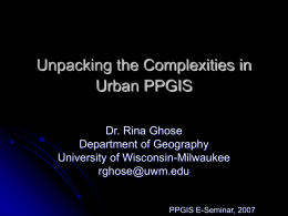 Complexities in Spatial Knowledge Construction in Urban