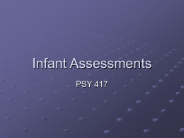 Infant Assessment - Buffalo State College