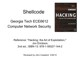 How Computers Get Hacked - Georgia Institute of Technology
