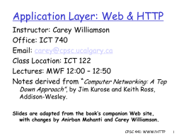 HTTP & WWW