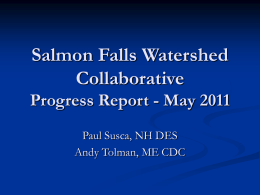 Salmon Falls Collaborative October 27 Workshop