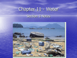 Chapter 11 - Water